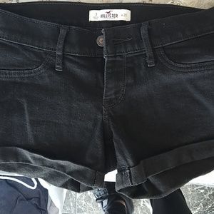 Hollister black shorts